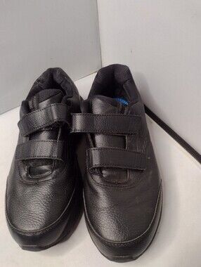 Brooks Women's Addiction Walking Shoes 10.5 2E Leather Hook Loop Sneakers Z